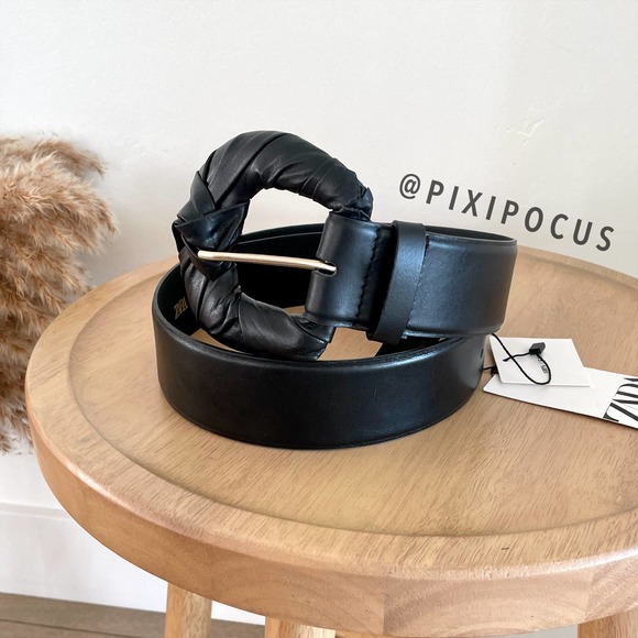 ZARA LIMITED EDITION LEATHER BELT - MADE IN SPAIN main image 13